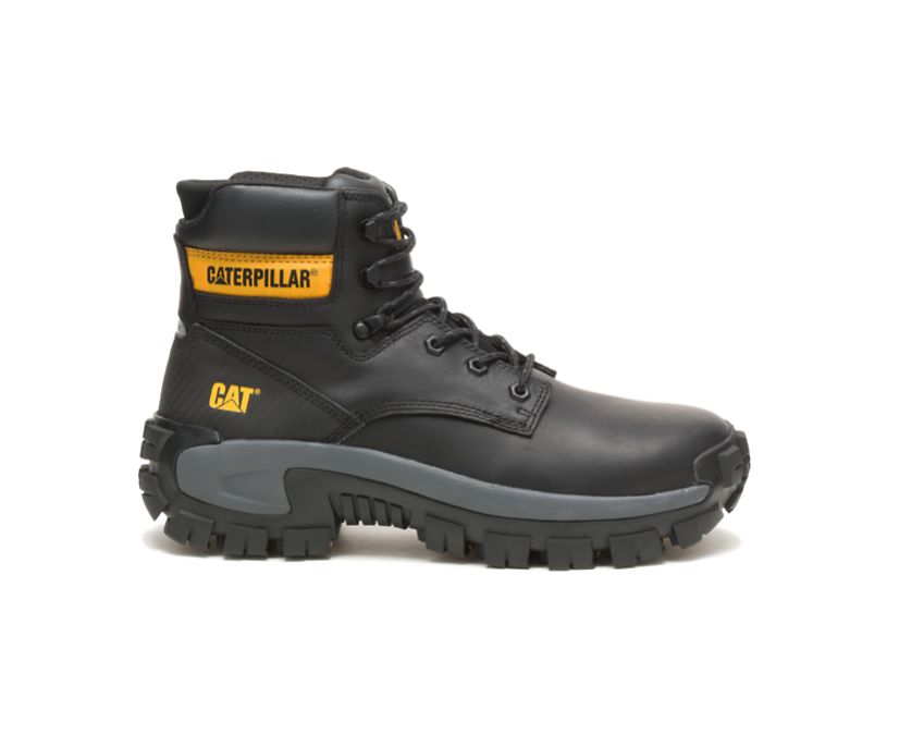 Caterpillar Invader Hi Steel Toe - Sicherheitsstiefel Herren Schwarz - Schweiz LCFQ-19306